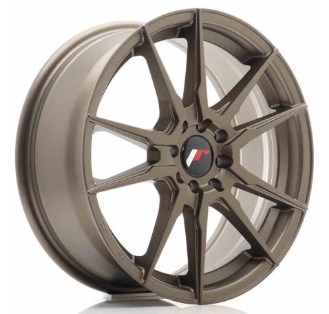 JR Wheels JR21 17x7 ET40 5x108/112 Matt Bronze