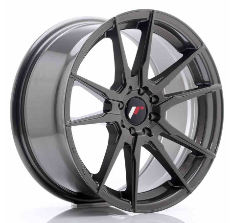 JR Wheels JR21 17x8 ET25 4x100/108 Hyper Gray