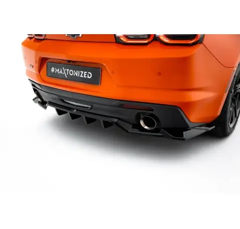 Arriere Splitter (avec une barre verticale) Chevrolet Camaro SS Mk6 Facelift