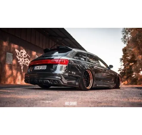 Wide Body Audi S6 C7 Avant + Set Of Splitters