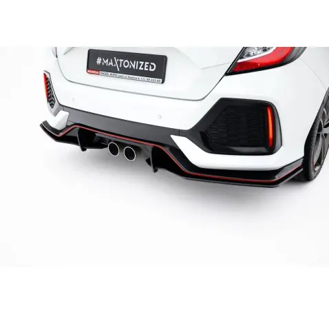 Street Pro Lame Du Pare Chocs Arriere Honda Civic Sport Mk 10