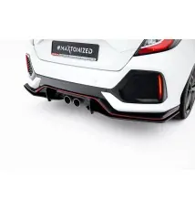 Street Pro Lame Du Pare Chocs Arriere Honda Civic Sport Mk 10