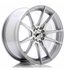 JR Wheels JR21 17x8 ET35 5x108/112 Silver Machined