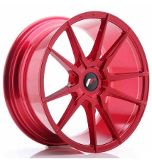 JR Wheels JR21 18x8,5 ET30-40 Blank Platinum Red