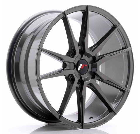 JR Wheels JR21 19x8,5 ET35-43 5H Blank Hyper Gray