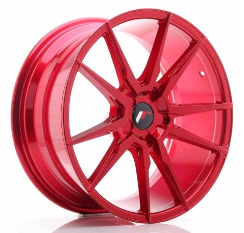 JR Wheels JR21 19x8,5 ET35-43 5H BLANK Platinum Red