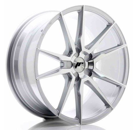 JR Wheels JR21 19x8,5 ET35-43 5H BLANK Silver Machined Face