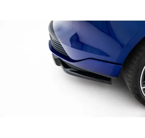 Arriere Splitter (avec une barre verticale) Porsche Taycan Turbo S Mk1