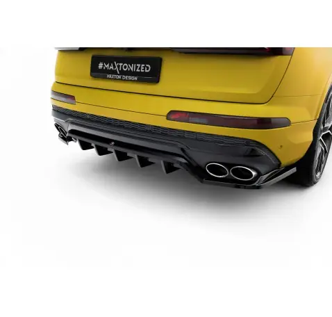 Arriere Splitter (avec une barre verticale) Audi SQ7 Mk2 (4M) Facelift