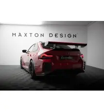 Carbon Spoiler With Internal Brackets Uprights + LED BMW M2 G87