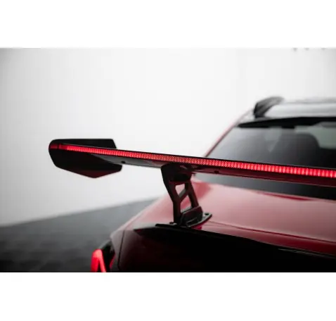 Carbon Spoiler With Internal Brackets Uprights + LED BMW M2 G87
