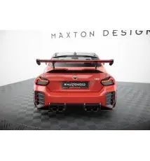 Carbon Spoiler With Internal Brackets Uprights + LED BMW M2 G87