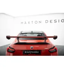Carbon Spoiler With Internal Brackets Uprights + LED BMW M2 G87