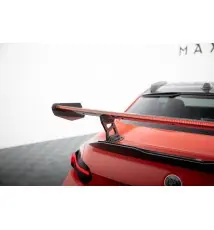 Carbon Spoiler With Internal Brackets Uprights + LED BMW M2 G87