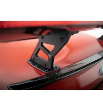 Carbon Spoiler With Internal Brackets Uprights + LED BMW M2 G87