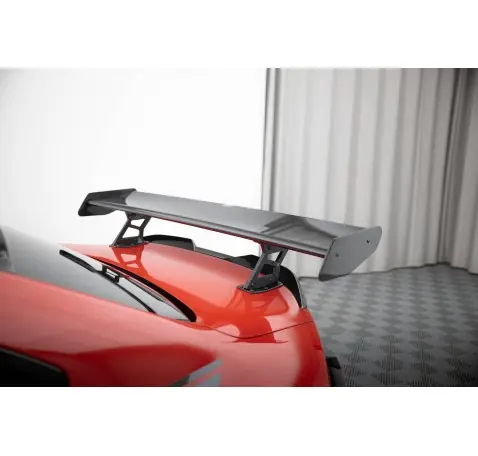 Carbon Spoiler With Internal Brackets Uprights + LED BMW M2 G87