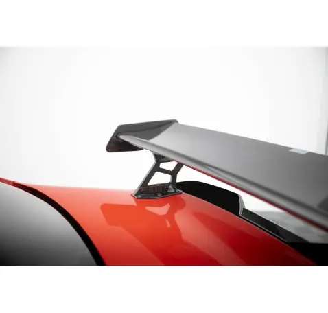 Carbon Spoiler With Internal Brackets Uprights + LED BMW M2 G87