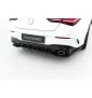 Arriere Splitter (avec une barre verticale) Mercedes-AMG CLA 35 / 45 Coupe / Shooting Brake C118 Facelift / X118 Facelift