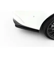 Arriere Splitter (avec une barre verticale) Mercedes-AMG CLA 35 / 45 Coupe / Shooting Brake C118 Facelift / X118 Facelift