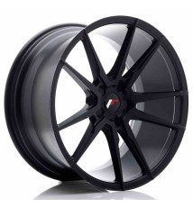 JR Wheels JR21 20x10 ET20-40 5H BLANK Matt Black