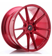 JR Wheels JR21 20x10 ET20-40 5H BLANK Platinum Red