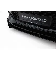 Street Pro Lame Du Pare-Chocs Avant + Flaps Audi RS5 Coupe / Sportback F5