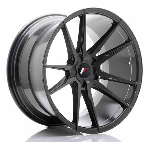 JR Wheels JR21 20x11 ET20-30 5H BLANK Hyper Gray