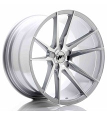 JR Wheels JR21 20x11 ET20-30 5H BLANK Silver Machined Face