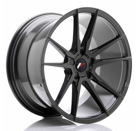 JR Wheels JR21 20x11 ET30-50 5H BLANK Hyper Gray