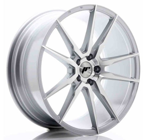 JR Wheels JR21 20x8,5 ET35 5x120 Silver Machined Face