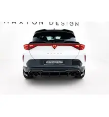 Rajout Du Pare-Chocs Arriere V.3 + Faux Pot D'échappement Cupra Formentor Mk1 Facelift