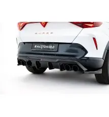 Rajout Du Pare-Chocs Arriere V.3 + Faux Pot D'échappement Cupra Formentor Mk1 Facelift