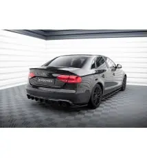 Diffuseur Arrière Complet Audi A4 B8 (Version avec échappements simples sur deux côtés)