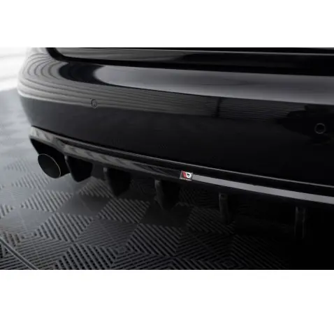 Diffuseur Arrière Complet Audi A4 B8 (Version avec échappements simples sur deux côtés)