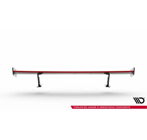 Carbon Spoiler With External Brackets Uprights V.1 + LED Audi A5 / A5 S-Line / S5 / RS5 Coupe F5 / F5 Facelift