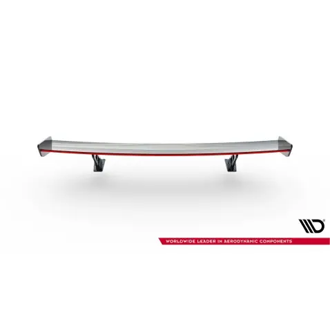 Carbon Spoiler With External Brackets Uprights V.1 + LED Audi A5 / A5 S-Line / S5 / RS5 Coupe F5 / F5 Facelift