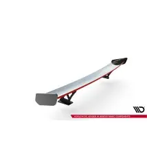 Carbon Spoiler With External Brackets Uprights V.1 + LED Audi A5 / A5 S-Line / S5 / RS5 Coupe F5 / F5 Facelift