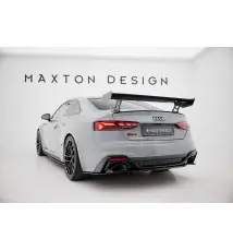 Carbon Spoiler With External Brackets Uprights V.2 Audi A5 / A5 S-Line / S5 / RS5 Coupe F5 / F5 Facelift