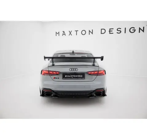 Carbon Spoiler With External Brackets Uprights V.2 Audi A5 / A5 S-Line / S5 / RS5 Coupe F5 / F5 Facelift