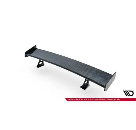 Carbon Spoiler With External Brackets Uprights V.2 + LED Audi A5 / A5 S-Line / S5 / RS5 Coupe F5 / F5 Facelift