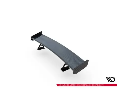 Carbon Spoiler With External Brackets Uprights V.2 + LED Audi A5 / A5 S-Line / S5 / RS5 Coupe F5 / F5 Facelift