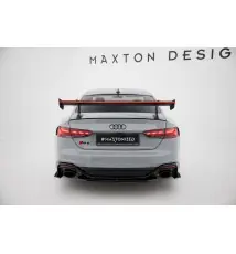 Carbon Spoiler With Upper Swan Mounting + LED Audi A5 / A5 S-Line / S5 / RS5 Coupe F5 / F5 Facelift