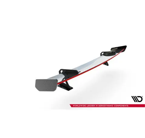 Carbon Spoiler With Upper Swan Mounting + LED Audi A5 / A5 S-Line / S5 / RS5 Coupe F5 / F5 Facelift