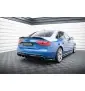 Diffuseur Arrière Complet Audi A4 S-Line Sedan / Avant B8 (Version avec embouts d'échappement simples des deux côtés)