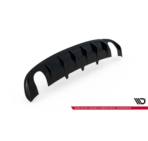 Diffuseur Arrière Complet Audi A4 S-Line Sedan / Avant B8 (Version avec embouts d'échappement simples des deux côtés)