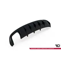 Diffuseur Arrière Complet Audi A4 S-Line Sedan / Avant B8 (Version avec double embout d'échappement d'un côté)