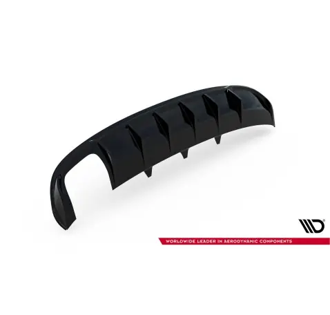 Diffuseur Arrière Complet Audi A4 S-Line Sedan / Avant B8 (Version avec double embout d'échappement d'un côté)