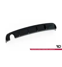 Diffuseur Arrière Complet Audi A3 Sedan 8V Facelift (Version avec embouts d'échappement simples d'un côté)