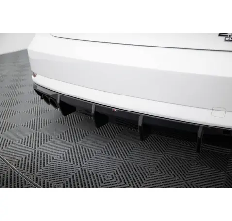 Diffuseur Arrière Complet Audi A3 Sedan 8V Facelift (Version avec double embout d'échappement d'un côté)