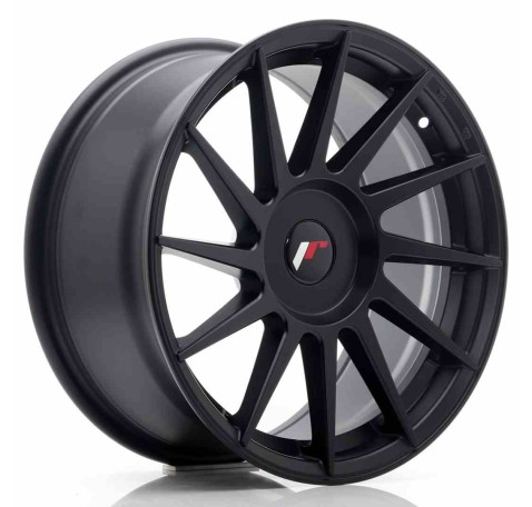 JR Wheels JR22 17x8 ET25-35 BLANK Matt Black